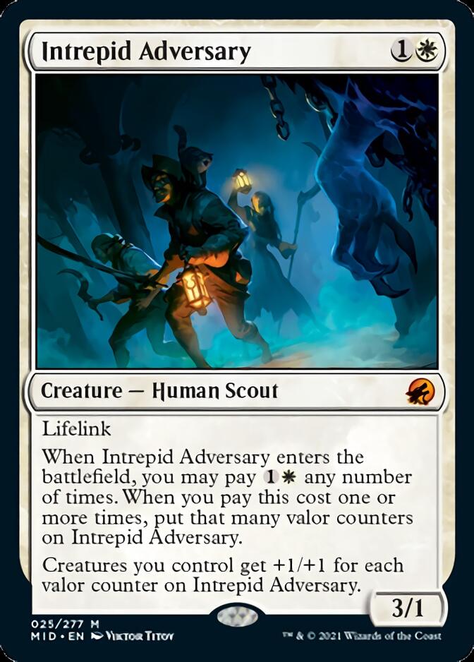 Intrepid Adversary [Innistrad: Midnight Hunt] | Total Play