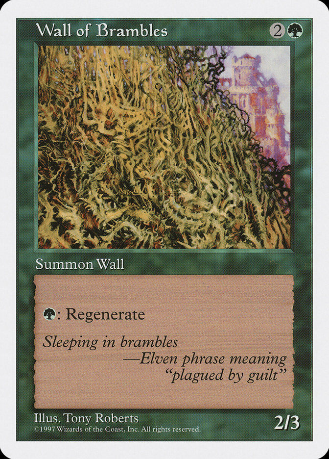Wall of Brambles [Fifth Edition] | Total Play