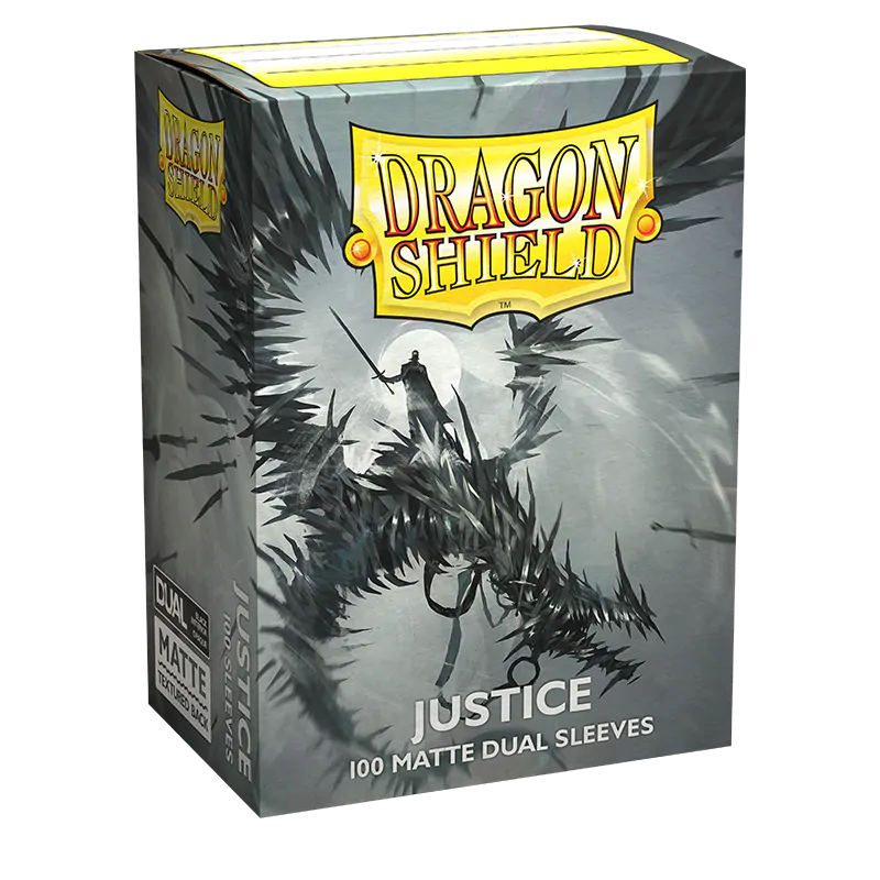 Dragon Shield: Standard 100ct Art Sleeves - Justice (Dual Matte) | Total Play