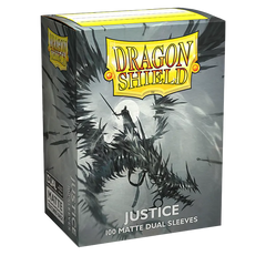 Dragon Shield: Standard 100ct Art Sleeves - Justice (Dual Matte) | Total Play