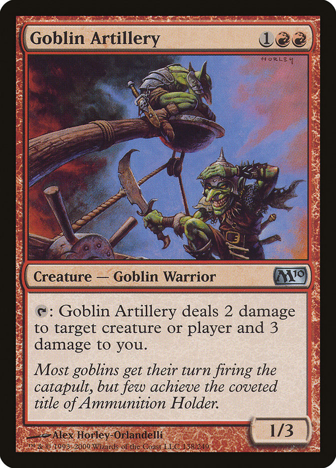 Goblin Artillery [Magic 2010] | Total Play