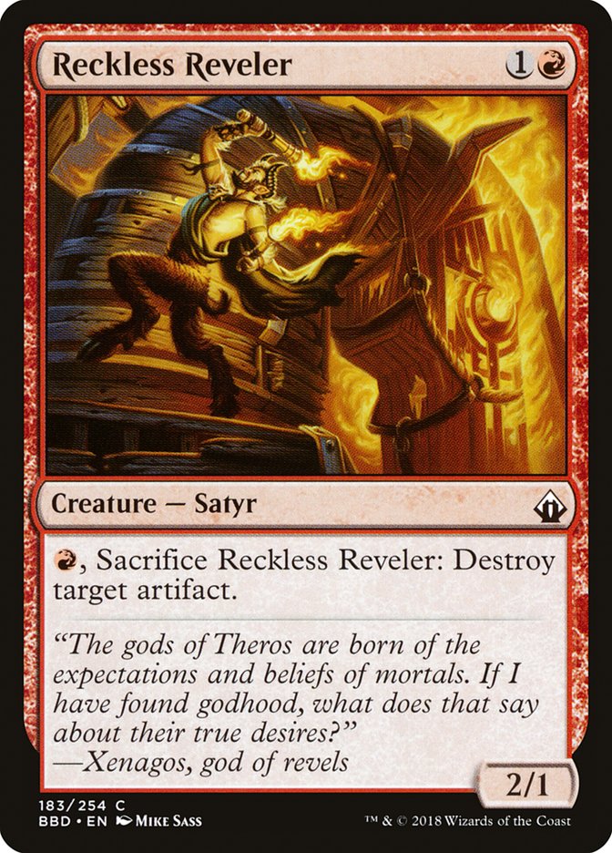 Reckless Reveler [Battlebond] | Total Play