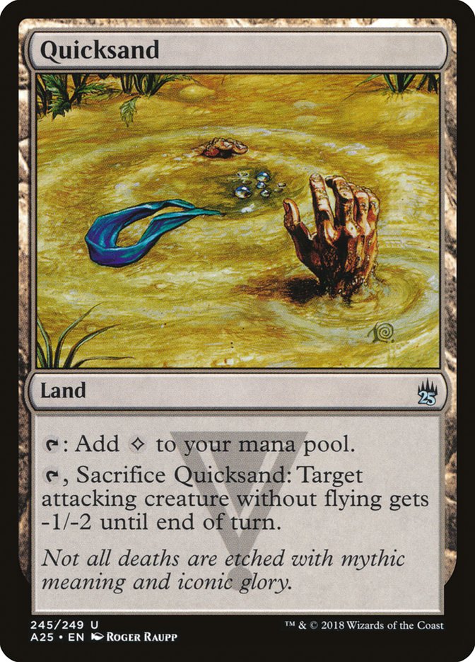 Quicksand [Masters 25] | Total Play