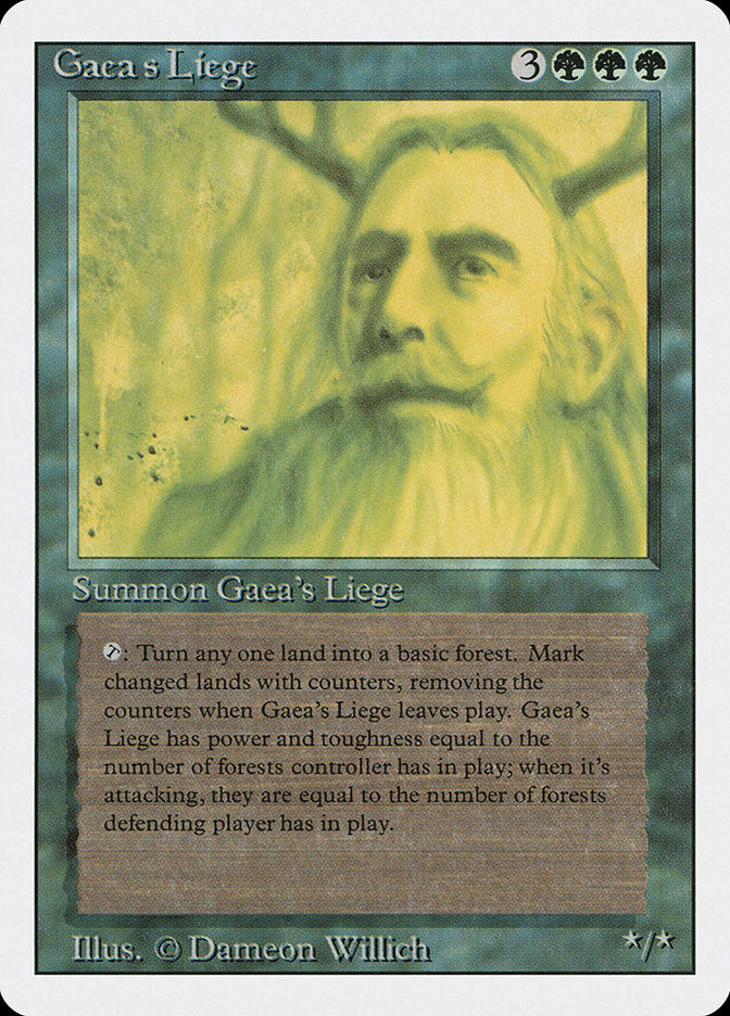 Gaea's Liege [Revised Edition] | Total Play
