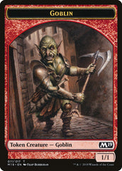 Zombie // Goblin Double-Sided Token (Game Night) [Core Set 2019 Tokens] | Total Play