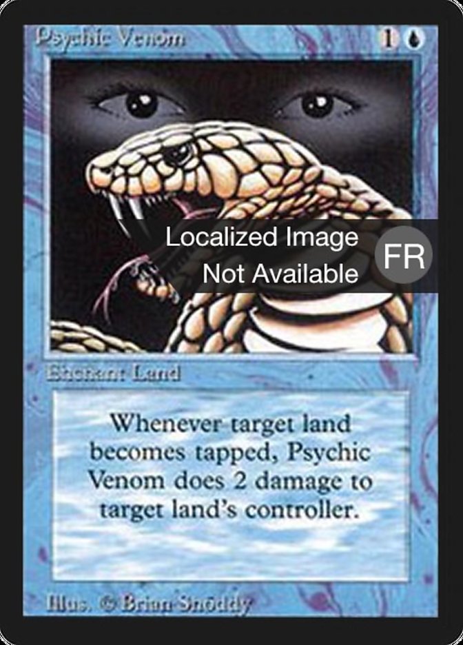 Psychic Venom [Foreign Black Border] | Total Play