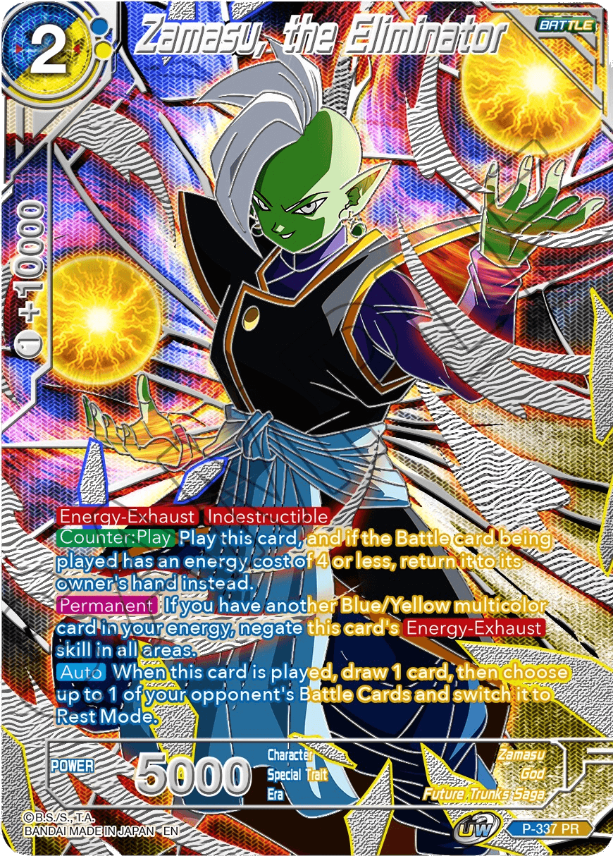 Zamasu, the Eliminator (Revision) (P-337) [5th Anniversary Set] | Total Play