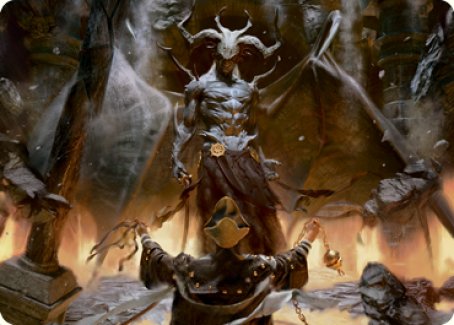 Ormendahl, the Corrupter Art Card [Innistrad: Midnight Hunt Art Series] | Total Play