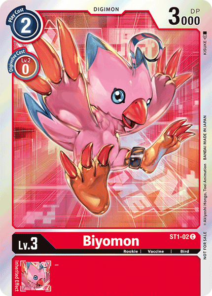 Biyomon [ST1-02] (Event Pack) [Starter Deck: Gaia Red Promos] | Total Play