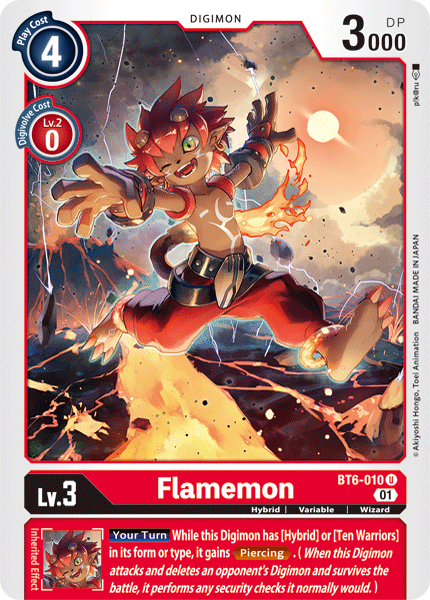Flamemon [BT6-010] [Double Diamond] | Total Play