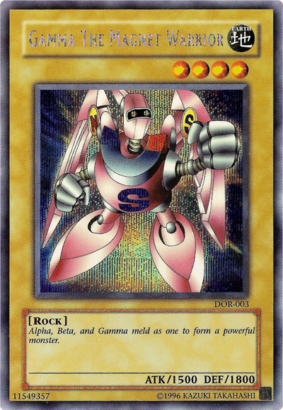 Gamma the Magnet Warrior [DOR-003] Secret Rare | Total Play