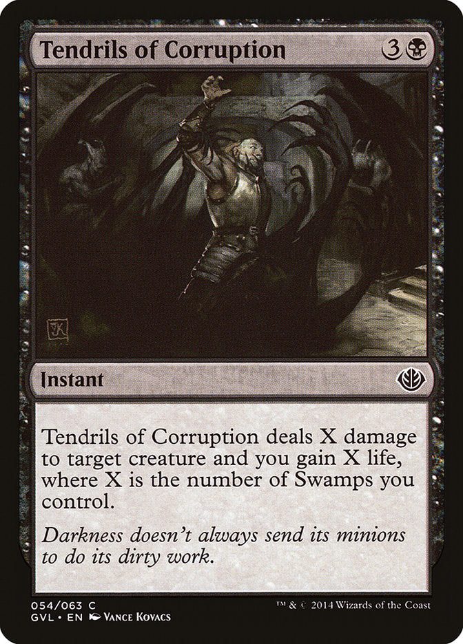 Tendrils of Corruption (Garruk vs. Liliana) [Duel Decks Anthology] | Total Play