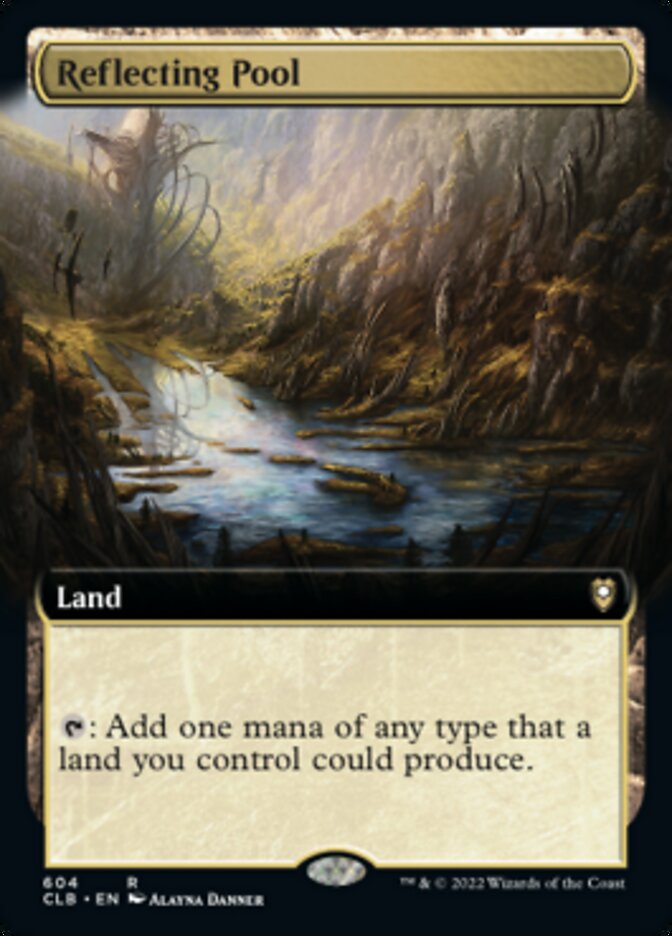Reflecting Pool (Extended Art) [Commander Legends: Battle for Baldur's Gate] | Total Play