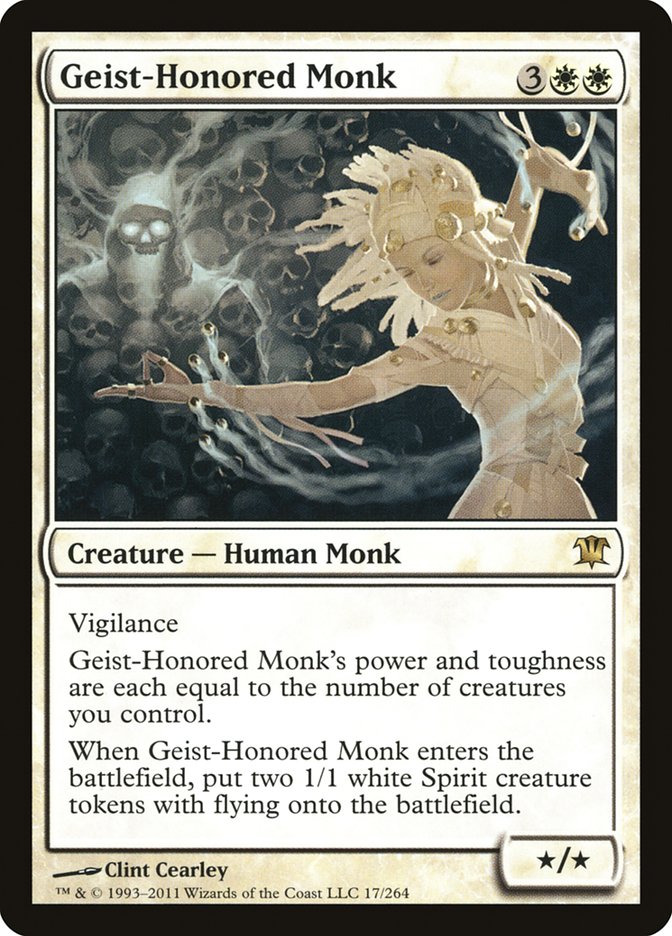 Geist-Honored Monk [Innistrad] | Total Play