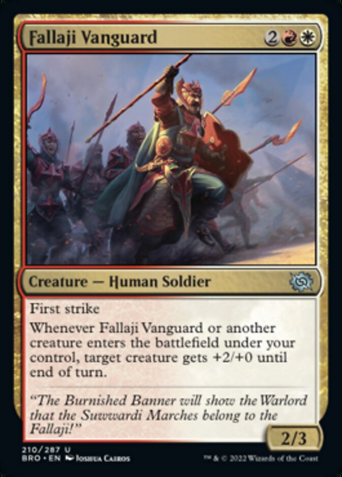 Fallaji Vanguard [The Brothers' War] | Total Play