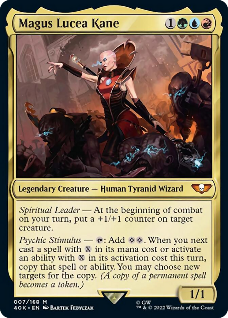 Magus Lucea Kane (Surge Foil) [Warhammer 40,000] | Total Play