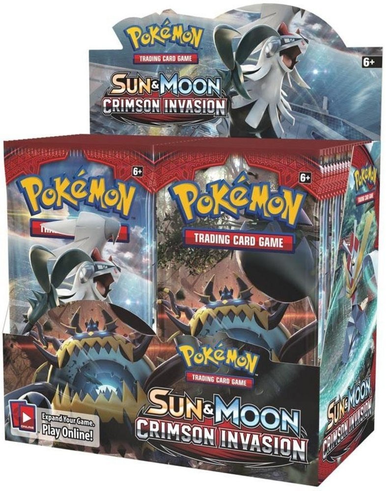 Sun & Moon: Crimson Invasion - Booster Box | Total Play