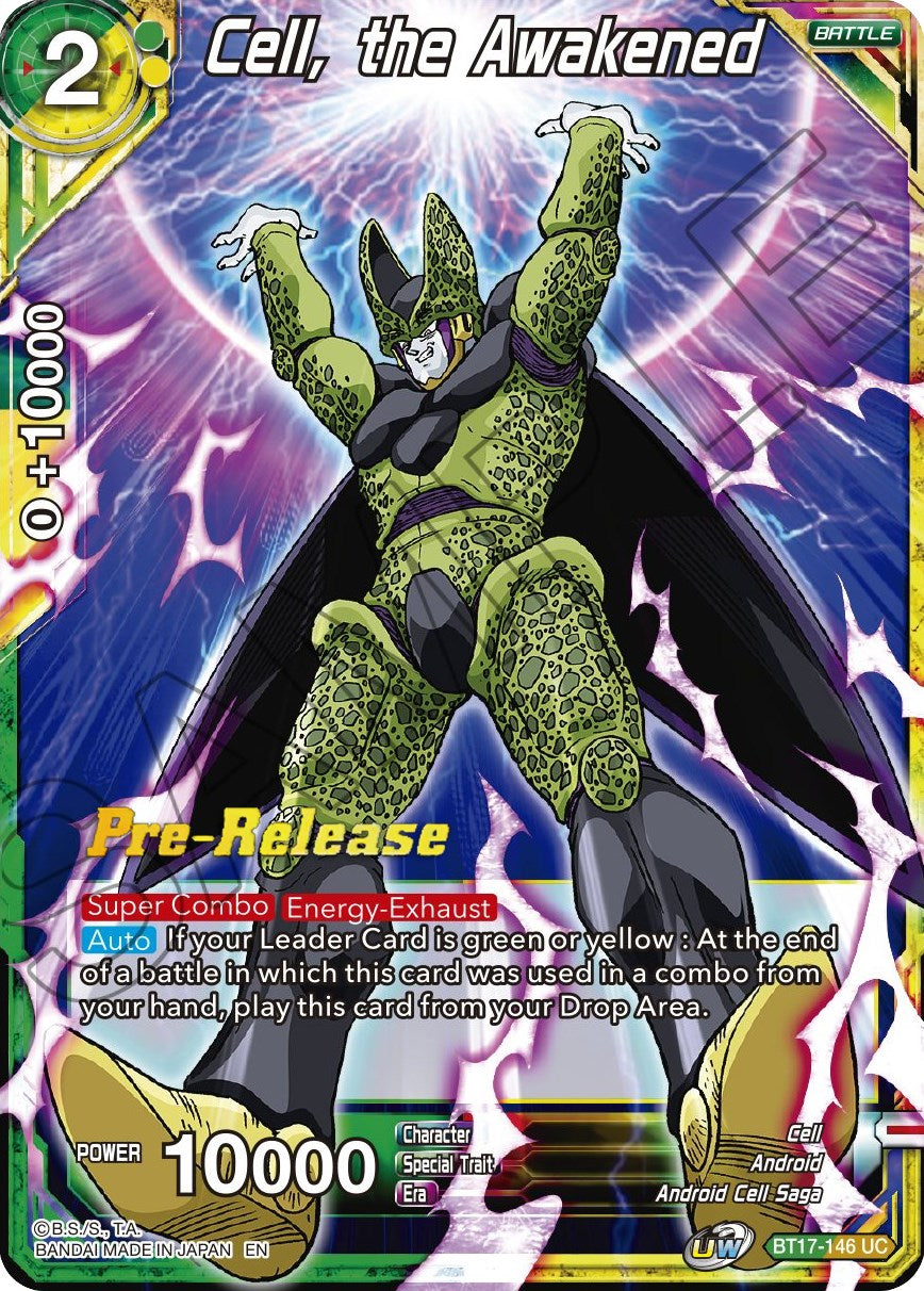 Cell, the Awakened (BT17-146) [Ultimate Squad Prerelease Promos] | Total Play
