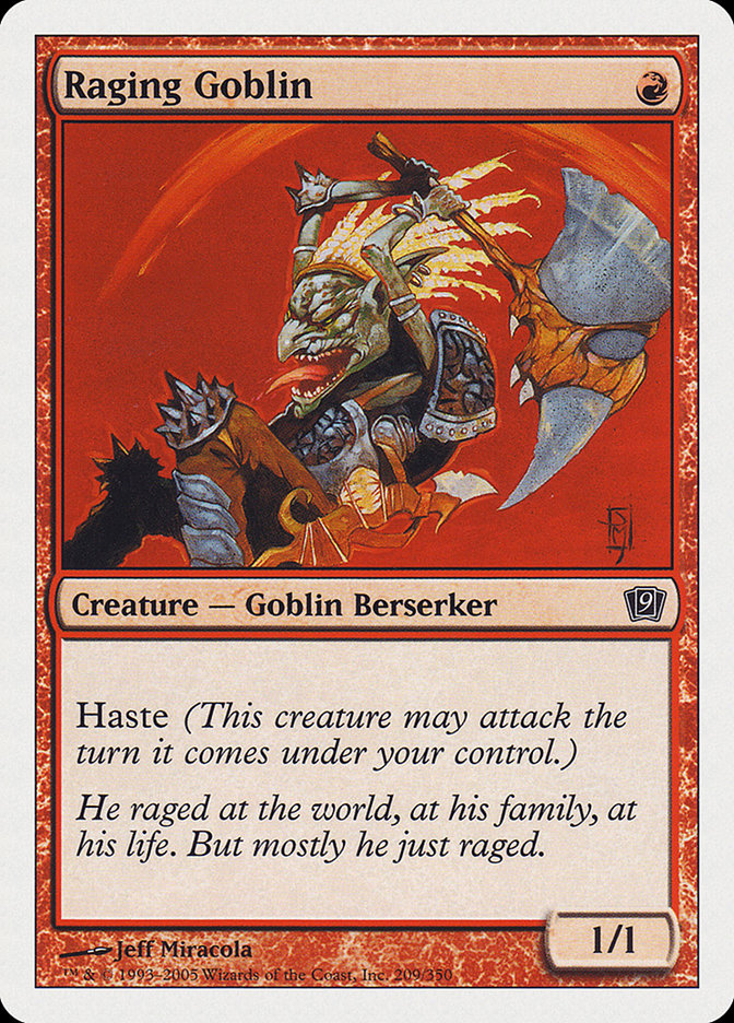 Raging Goblin [Ninth Edition] | Total Play