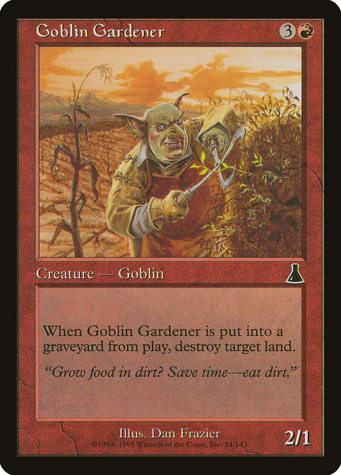 Goblin Gardener [Urza's Destiny] | Total Play