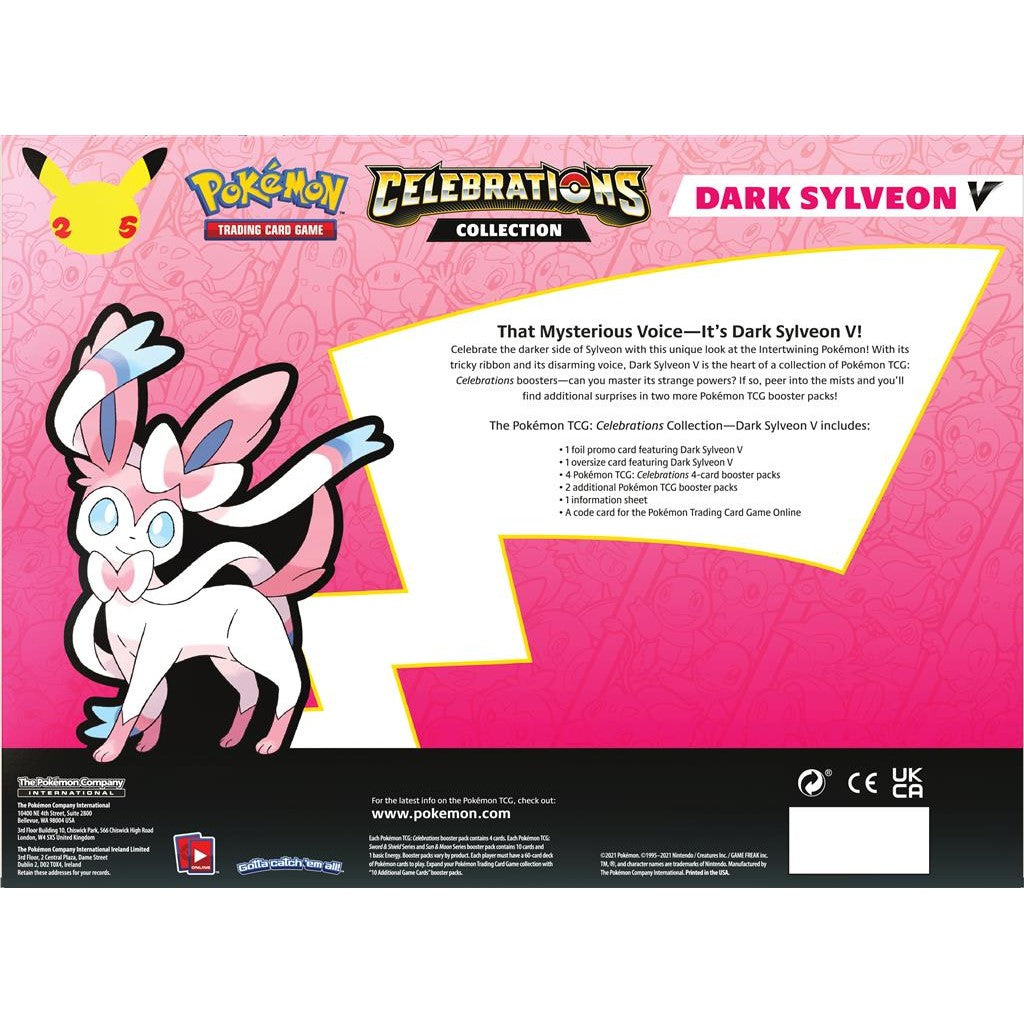 Celebrations: 25th Anniversary - Collection (Dark Sylveon V) | Total Play