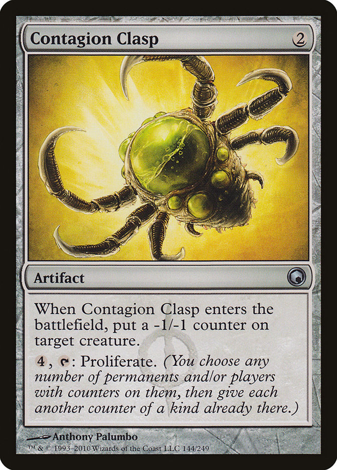 Contagion Clasp [Scars of Mirrodin] | Total Play