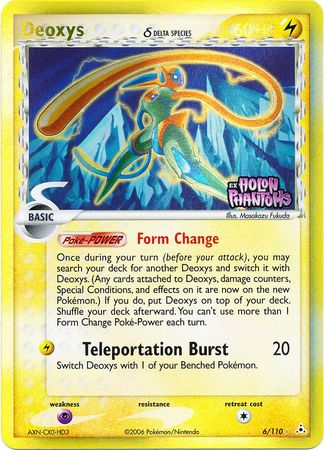 Deoxys (6/110) (Delta Species) (Stamped) [EX: Holon Phantoms] | Total Play