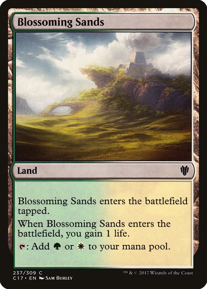 Blossoming Sands [Commander 2017] | Total Play