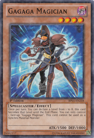 Gagaga Magician [BP01-EN218] Starfoil Rare | Total Play