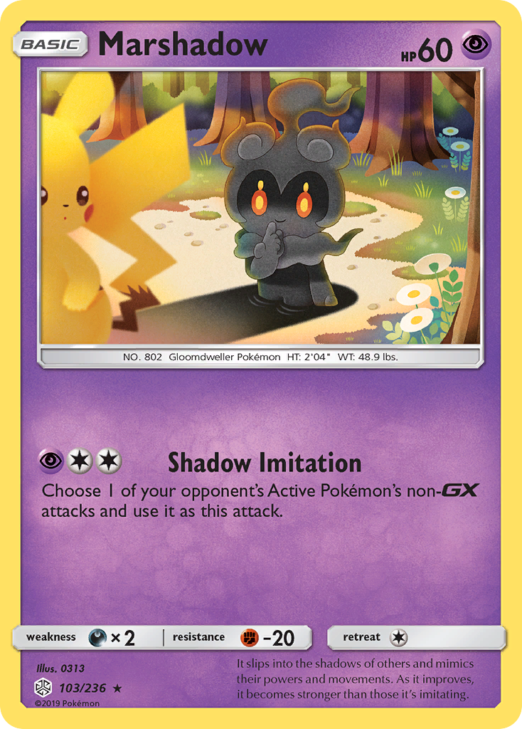 Marshadow (103/236) [Sun & Moon: Cosmic Eclipse] | Total Play