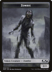 Soldier // Zombie Double-Sided Token [Game Night 2019 Tokens] | Total Play