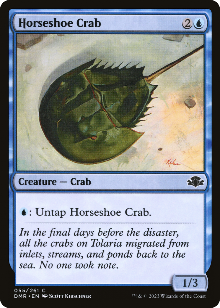 Horseshoe Crab [Dominaria Remastered] | Total Play
