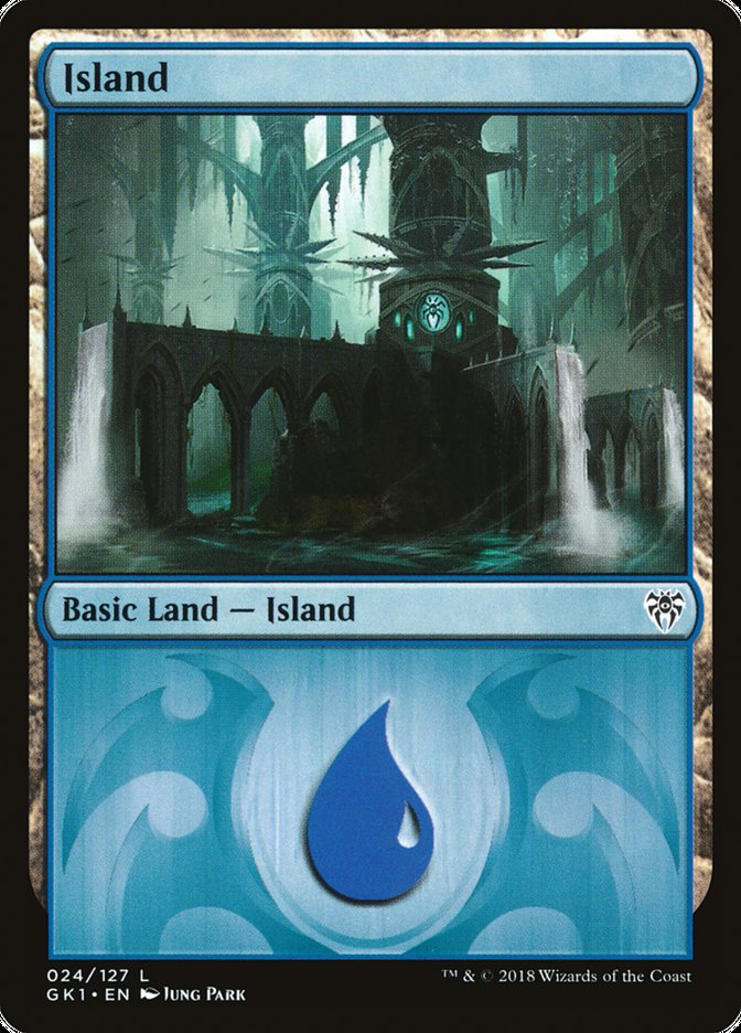 Island (24) [Guilds of Ravnica Guild Kit] | Total Play