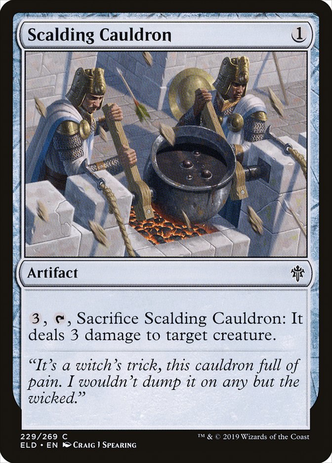 Scalding Cauldron [Throne of Eldraine] | Total Play