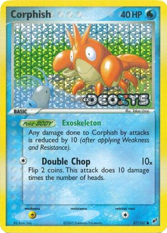 Corphish (57/107) (Stamped) [EX: Deoxys] | Total Play