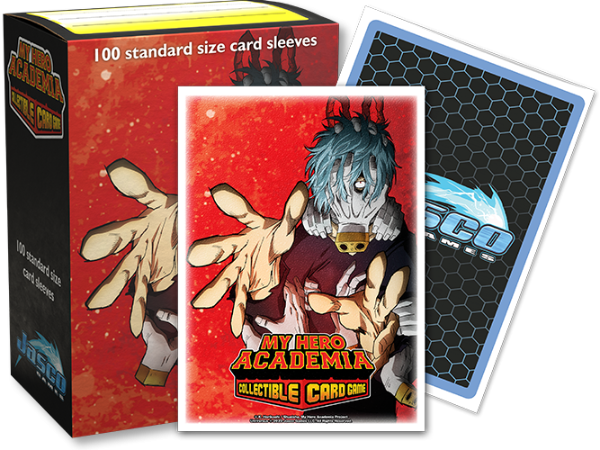 Dragon Shield: Standard 100ct Art Sleeves - My Hero Academia (Shigaraki) | Total Play