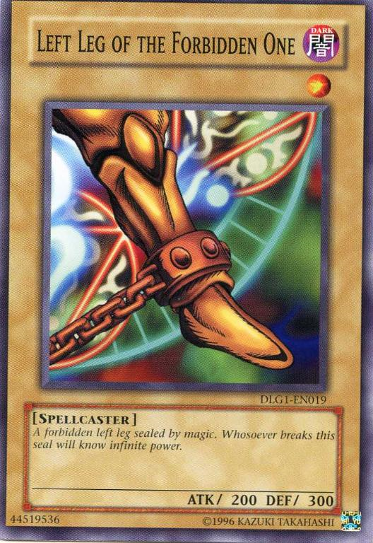 Left Leg of the Forbidden One [DLG1-EN019] Common | Total Play