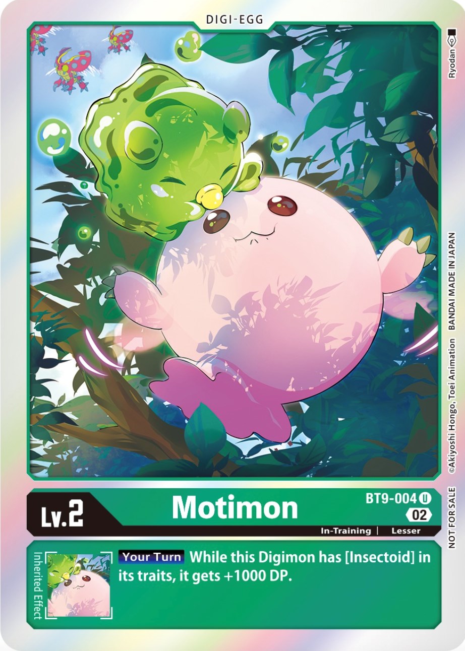 Motimon [BT9-004] (Official Tournament Pack Vol.8) [X Record Promos] | Total Play