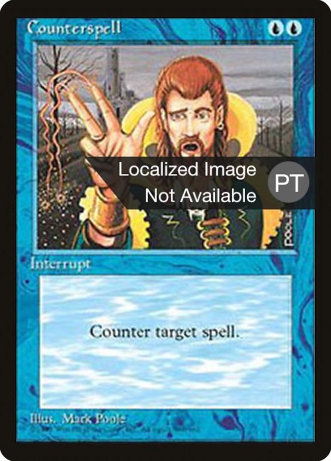 Counterspell [Fourth Edition (Foreign Black Border)] | Total Play