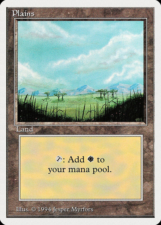 Plains (293) [Summer Magic / Edgar] | Total Play