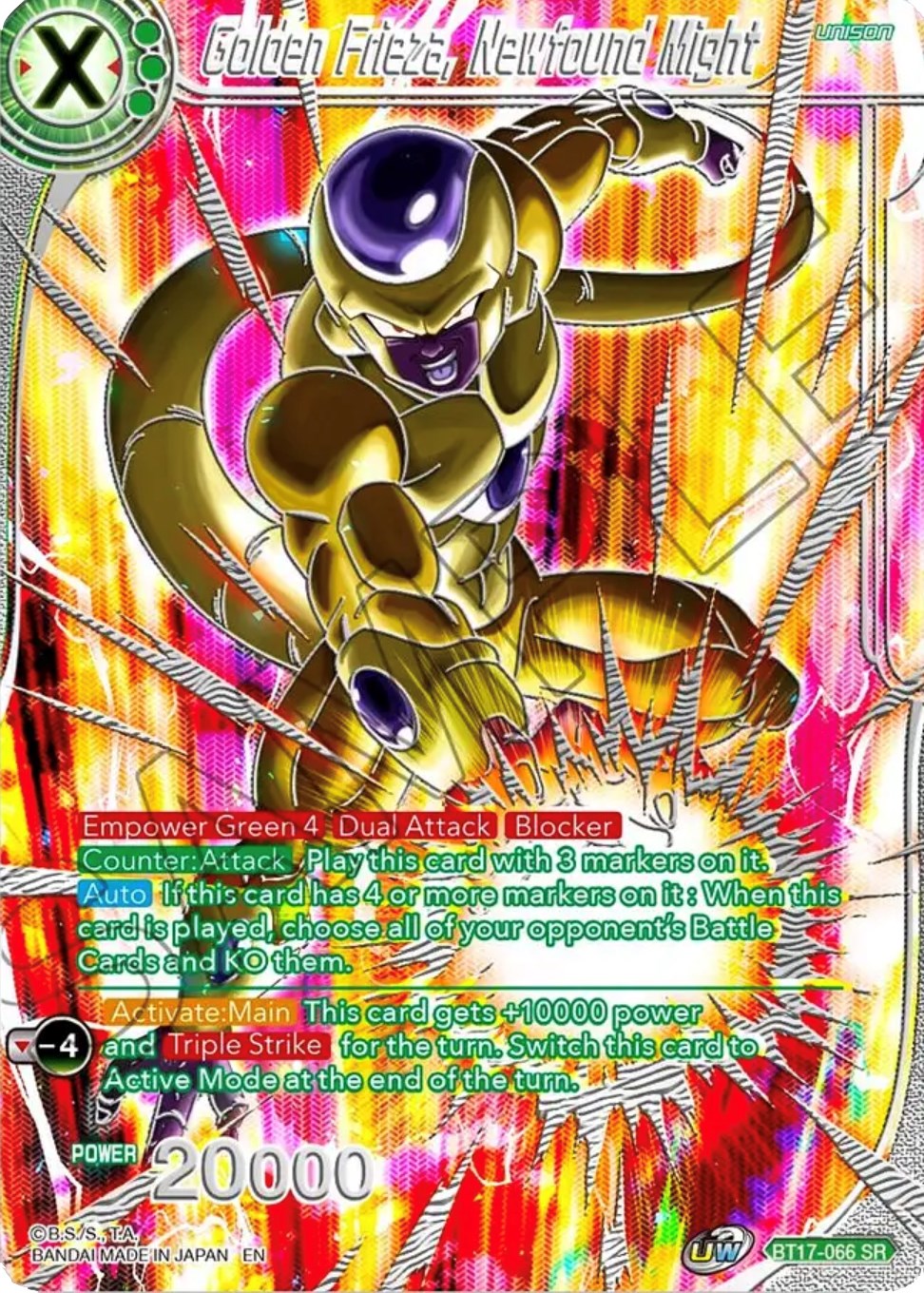 Golden Frieza, Newfound Might (BT17-066) [Collector's Selection Vol. 3] | Total Play