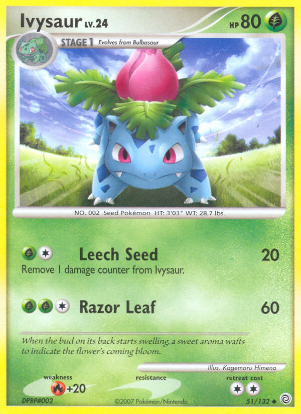 Ivysaur (51/132) [Diamond & Pearl: Secret Wonders] | Total Play