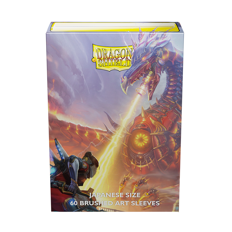 Dragon Shield: Japanese Size 60ct Brushed Art Sleeves - Bolt Reaper | Total Play