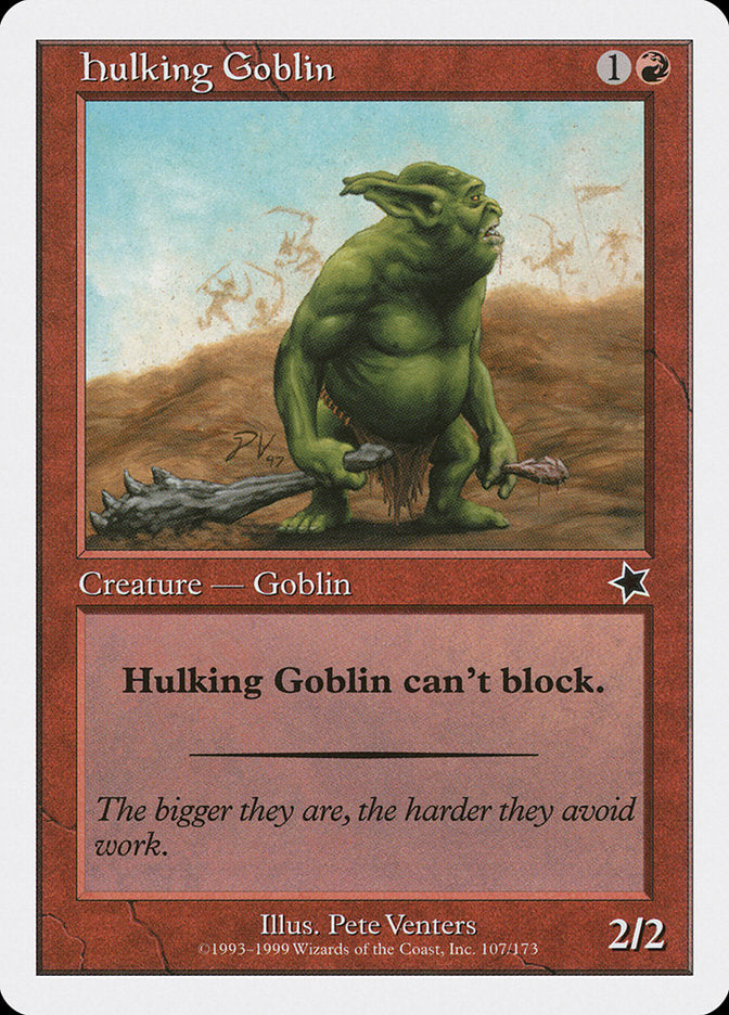 Hulking Goblin [Starter 1999] | Total Play