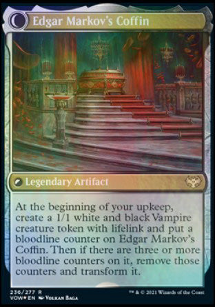 Edgar, Charmed Groom // Edgar Markov's Coffin [Innistrad: Crimson Vow Prerelease Promos] | Total Play