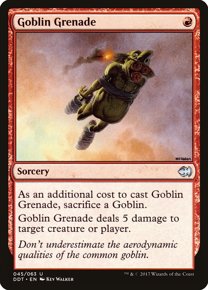Goblin Grenade [Duel Decks: Merfolk vs. Goblins] | Total Play