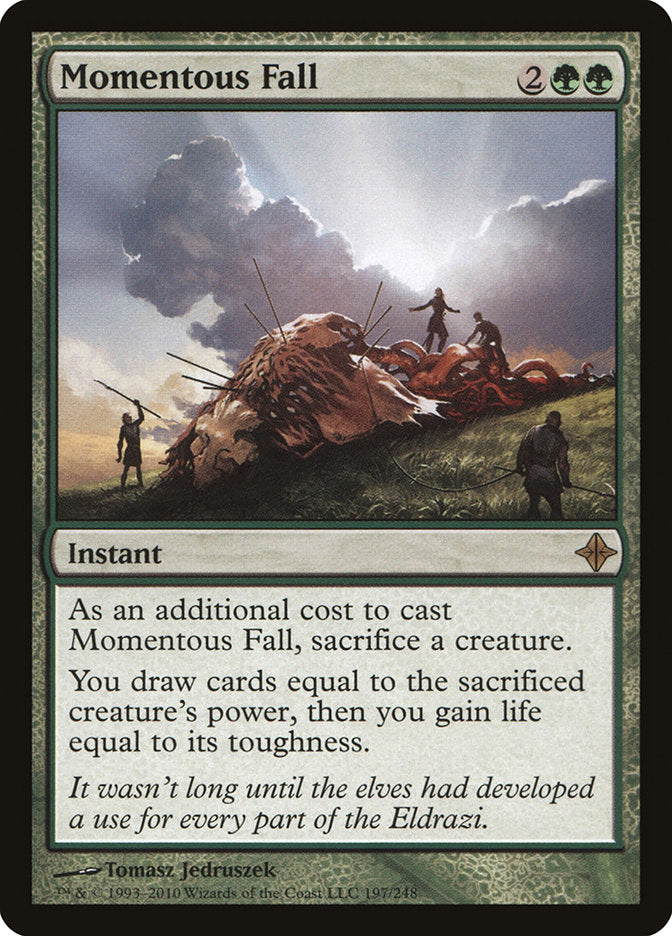 Momentous Fall [Rise of the Eldrazi] | Total Play