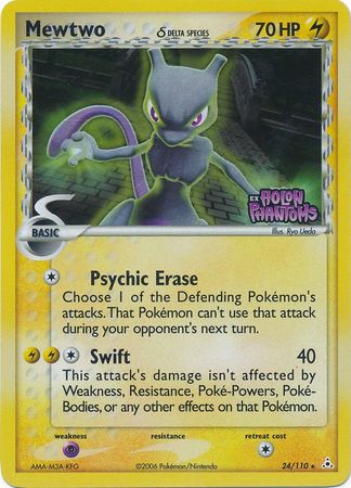 Mewtwo (24/110) (Delta Species) (Stamped) [EX: Holon Phantoms] | Total Play