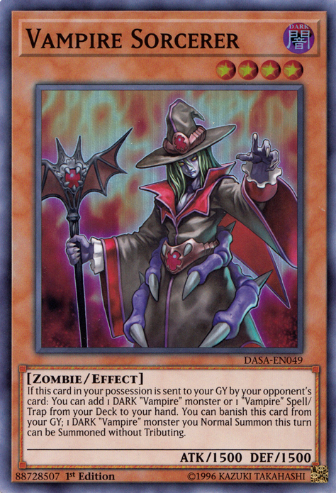 Vampire Sorcerer [DASA-EN049] Super Rare | Total Play