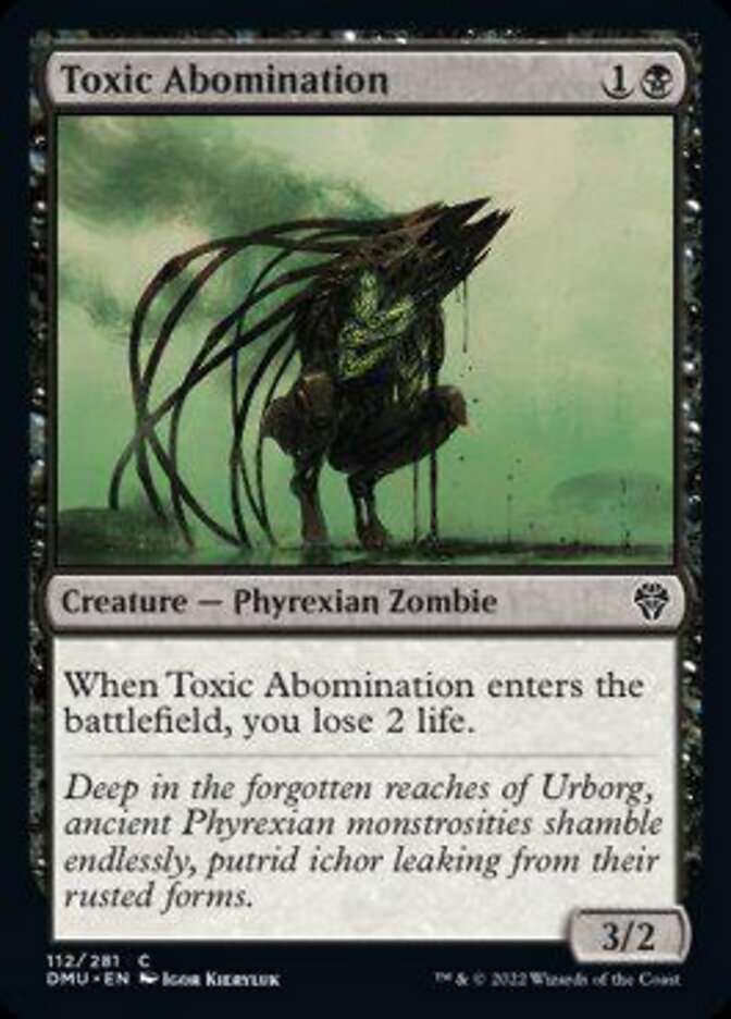 Toxic Abomination [Dominaria United] | Total Play
